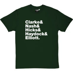 The Hollies Line-Up T-Shirt -Tshirt Store the hollies line up tshirt 2 bottlegreentshirt