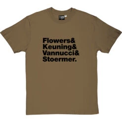 The Killers Line-Up T-Shirt -Tshirt Store the killers tshirt 1 olivetshirt