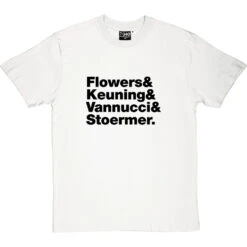 The Killers Line-Up T-Shirt -Tshirt Store the killers tshirt 1 whitetshirt