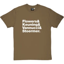 The Killers Line-Up T-Shirt -Tshirt Store the killers tshirt 2 olivetshirt