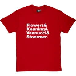 The Killers Line-Up T-Shirt -Tshirt Store the killers tshirt 2 redtshirt