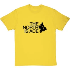 The North Is Ace T-Shirt -Tshirt Store the north is ace tshirt 1 yellowtshirt