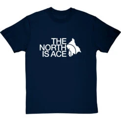 The North Is Ace T-Shirt -Tshirt Store the north is ace tshirt 2 navybluetshirt