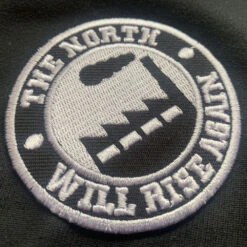 The North Will Rise Again (Factory) Half Zip Sweat Top -Tshirt Store the north will rise again factory patch 1000x1000 2