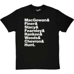 The Pogues Line-Up T-Shirt -Tshirt Store the pogues tshirt 2 blacktshirt