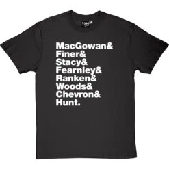 The Pogues Line-Up T-Shirt -Tshirt Store the pogues tshirt 2 charcoaltshirt