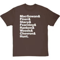 The Pogues Line-Up T-Shirt -Tshirt Store the pogues tshirt 2 hazelnuttshirt