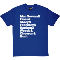The Pogues Line-Up T-Shirt -Tshirt Store the pogues tshirt 2 royalbluetshirt