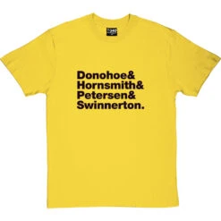 The Rakes Line-Up T-Shirt 24 The Rakes Line-Up T-Shirt -Tshirt Store the rakes line up tshirt 1 yellowtshirt