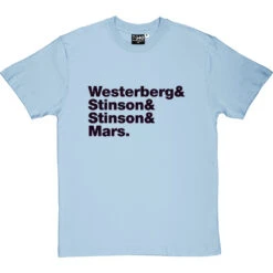 The Replacements Line-Up T-Shirt -Tshirt Store the replacements line up tshirt 1 skybluetshirt