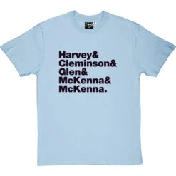 The Sensational Alex Harvey Band Line-Up T-Shirt -Tshirt Store the sensational alex harvey band line up tshirt 1 skybluetshirt