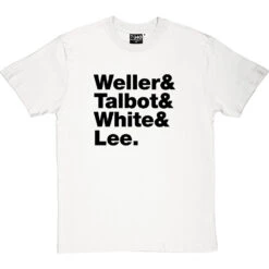 The Style Council Line-Up T-Shirt -Tshirt Store the style council line up tshirt 1 whitetshirt