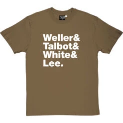The Style Council Line-Up T-Shirt -Tshirt Store the style council line up tshirt 2 olivetshirt