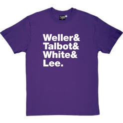 The Style Council Line-Up T-Shirt -Tshirt Store the style council line up tshirt 2 purpletshirt