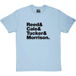 The Velvet Underground Line-Up T-Shirt -Tshirt Store the velvet underground tshirt 1 skybluetshirt