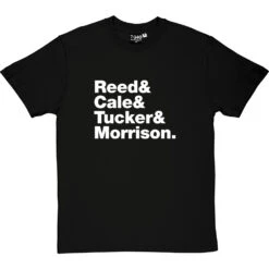 The Velvet Underground Line-Up T-Shirt -Tshirt Store the velvet underground tshirt 2 blacktshirt