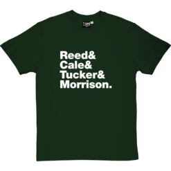 The Velvet Underground Line-Up T-Shirt -Tshirt Store the velvet underground tshirt 2 bottlegreentshirt