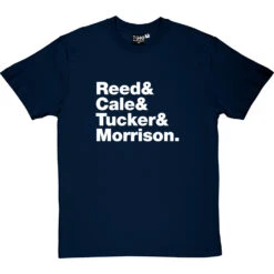 The Velvet Underground Line-Up T-Shirt -Tshirt Store the velvet underground tshirt 2 navybluetshirt