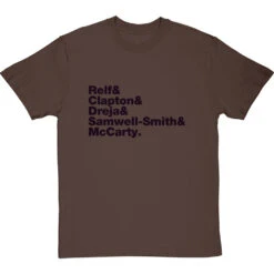 The Yardbirds Line-Up T-Shirt -Tshirt Store the yardbirds band line up tshirt 1 hazelnuttshirt