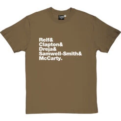 The Yardbirds Line-Up T-Shirt -Tshirt Store the yardbirds band line up tshirt 2 olivetshirt