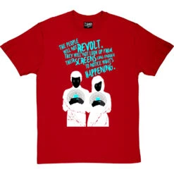 The People Will Not Revolt T-Shirt -Tshirt Store their screens tshirt 178 redtshirt