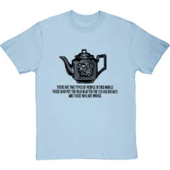 There Are Two Types Of Teaple T-Shirt -Tshirt Store there are two types of tea people tshirt 1 skybluetshirt