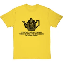 There Are Two Types Of Teaple T-Shirt -Tshirt Store there are two types of tea people tshirt 1 yellowtshirt