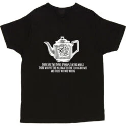There Are Two Types Of Teaple T-Shirt -Tshirt Store there are two types of tea people tshirt 2 black mens v neck tshirt