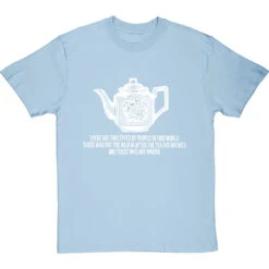 There Are Two Types Of Teaple T-Shirt -Tshirt Store there are two types of tea people tshirt 2 skybluetshirt