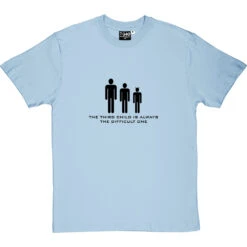 The Third Child Is Always The Difficult One T-Shirt -Tshirt Store thirdchild 1 skybluetshirt