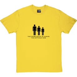 The Third Child Is Always The Difficult One T-Shirt -Tshirt Store thirdchild 1 yellowtshirt