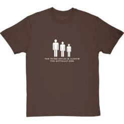 The Third Child Is Always The Difficult One T-Shirt -Tshirt Store thirdchild 2 hazelnuttshirt