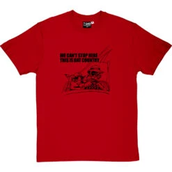 We Can't Stop Here, This Is Bat Country T-Shirt -Tshirt Store this is bat country tshirt redtshirt