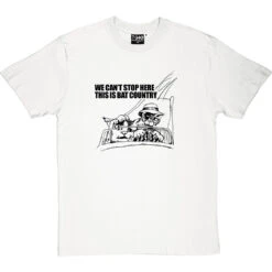 We Can't Stop Here, This Is Bat Country T-Shirt -Tshirt Store this is bat country tshirt whitetshirt