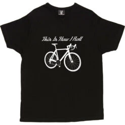 This Is How I Roll: Road Bike T-Shirt -Tshirt Store tihir road bike tshirt 2 black mens v neck tshirt