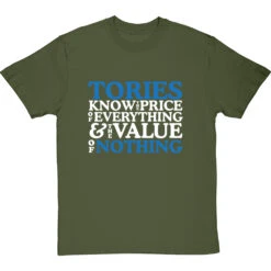 Tories Know The Price Of Everything And The Value Of Nothing T-Shirt -Tshirt Store tories know the price of everything tshirt 2 olivetshirt