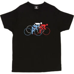 Tour De France Tricolor T-Shirt 9 Tour De France Tricolor T-Shirt -Tshirt Store tour de france tricolor tshirt black mens v neck tshirt