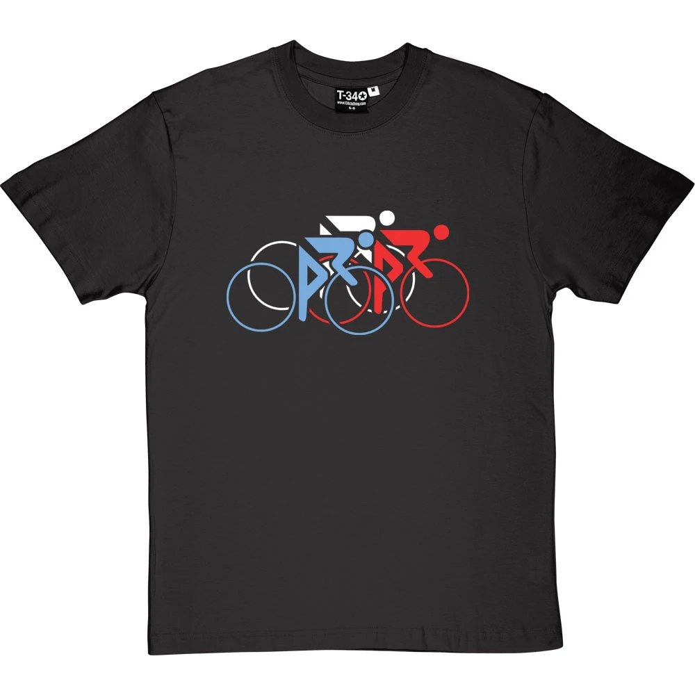Tour De France Tricolor T-Shirt 2 Tour De France Tricolor T-Shirt - Image 2