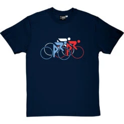 Tour De France Tricolor T-Shirt 7 Tour De France Tricolor T-Shirt -Tshirt Store tour de france tricolor tshirt navybluetshirt