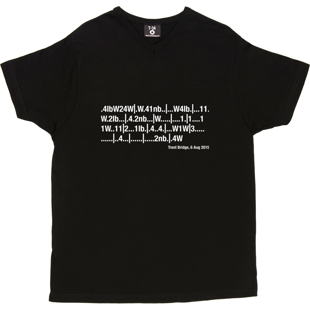 Trent Bridge, 6 August 2015 T-Shirt 14 Trent Bridge, 6 August 2015 T-Shirt - Image 14