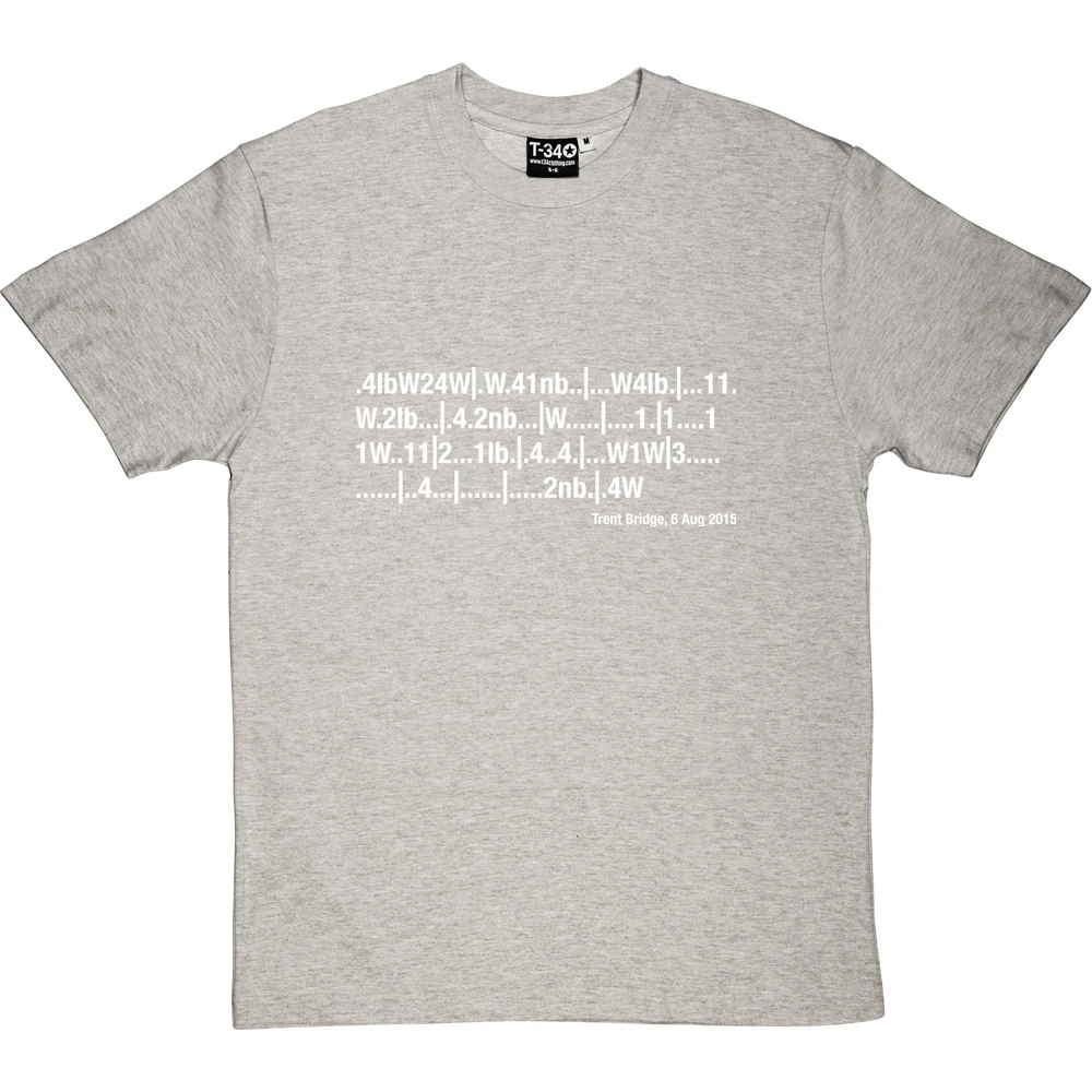 Trent Bridge, 6 August 2015 T-Shirt 1 Trent Bridge, 6 August 2015 T-Shirt
