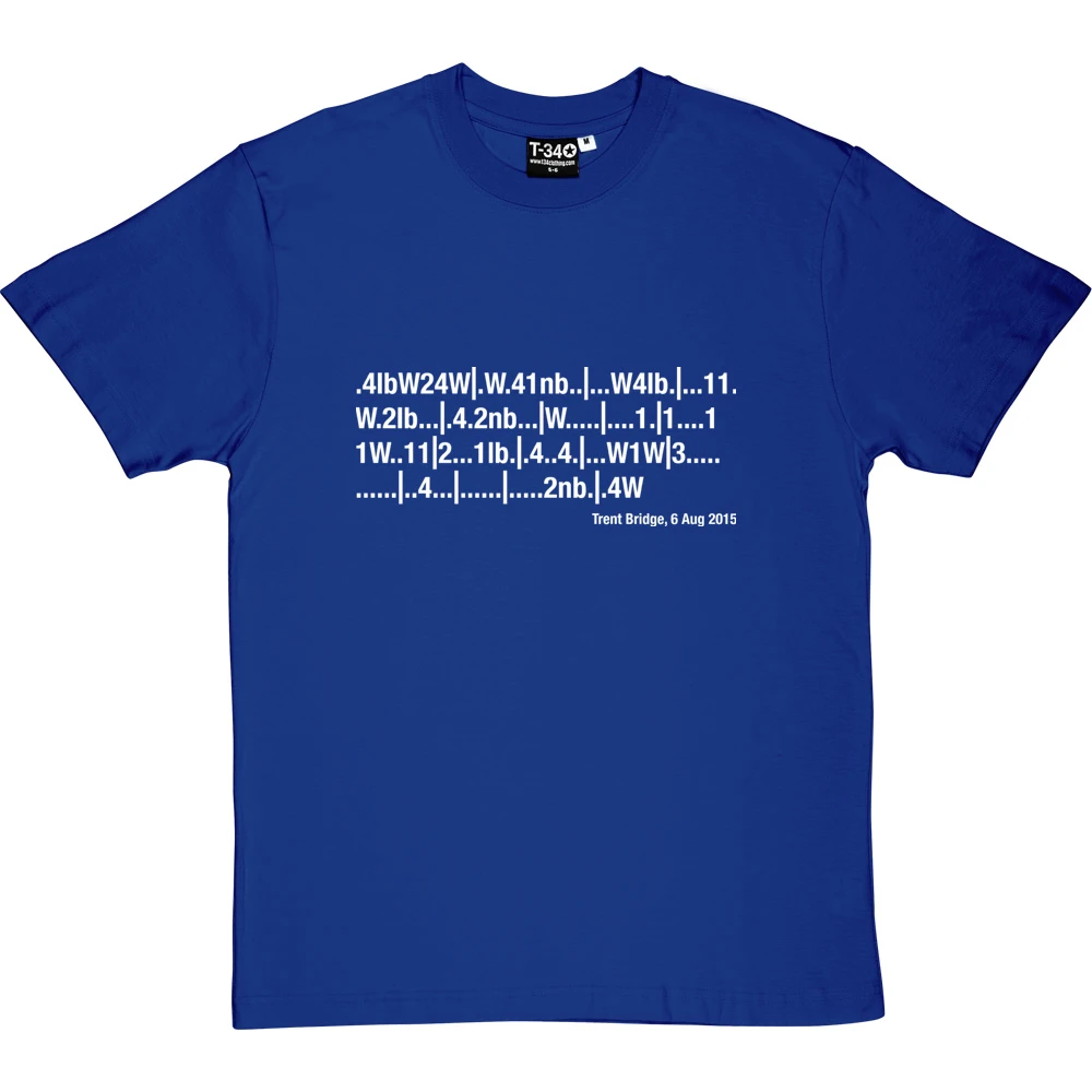 Trent Bridge, 6 August 2015 T-Shirt 16 Trent Bridge, 6 August 2015 T-Shirt - Image 16