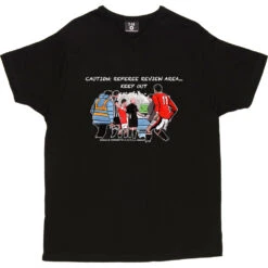 The Pitchside Monitor T-Shirt -Tshirt Store trevillion caution tshirt 2 black mens v neck tshirt