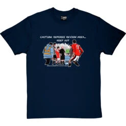 The Pitchside Monitor T-Shirt -Tshirt Store trevillion caution tshirt 2 navybluetshirt