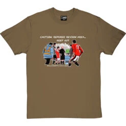 The Pitchside Monitor T-Shirt -Tshirt Store trevillion caution tshirt 2 olivetshirt