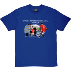 The Pitchside Monitor T-Shirt -Tshirt Store trevillion caution tshirt 2 royalbluetshirt