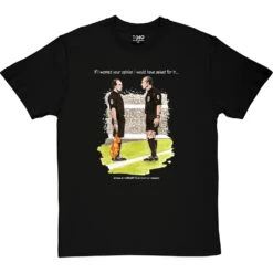The Referee & The Assistant Referee T-Shirt -Tshirt Store trevillion opinion tshirt 2 blacktshirt