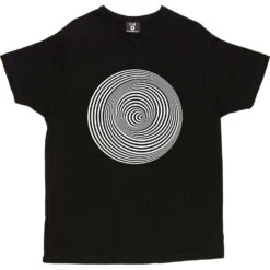 Psychedelic Circles T-Shirt -Tshirt Store trippy circles tshirt 2 black mens v neck tshirt