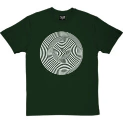 Psychedelic Circles T-Shirt -Tshirt Store trippy circles tshirt 2 bottlegreentshirt