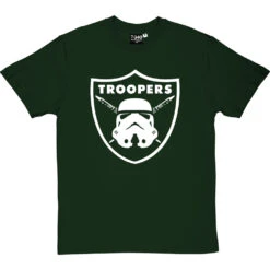 Troopers T-Shirt -Tshirt Store troopers tshirt bottlegreentshirt